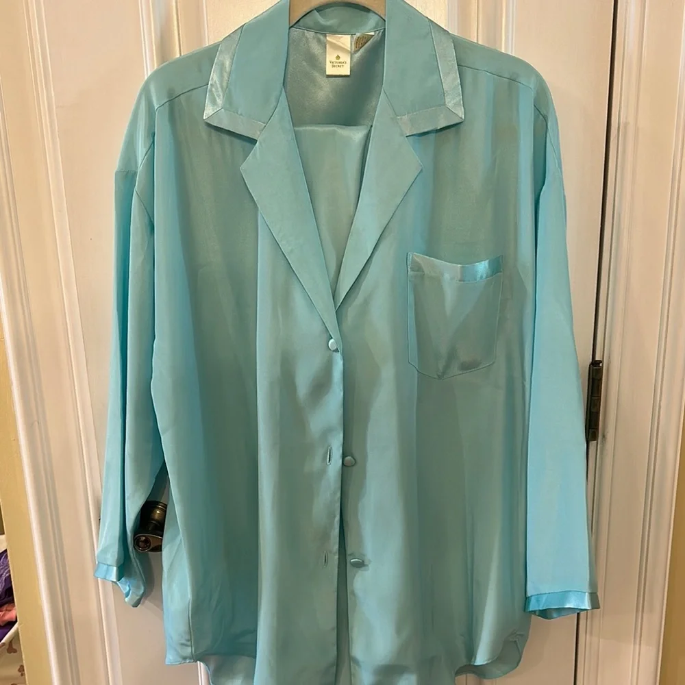 Victoria Secret Silky Pajama Set NWOT - Picture 1 of 7